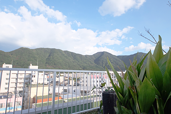 食堂からの景色