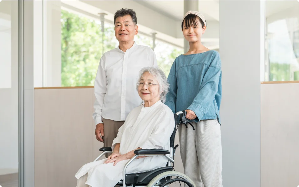 ご家族とのつながりを大切に